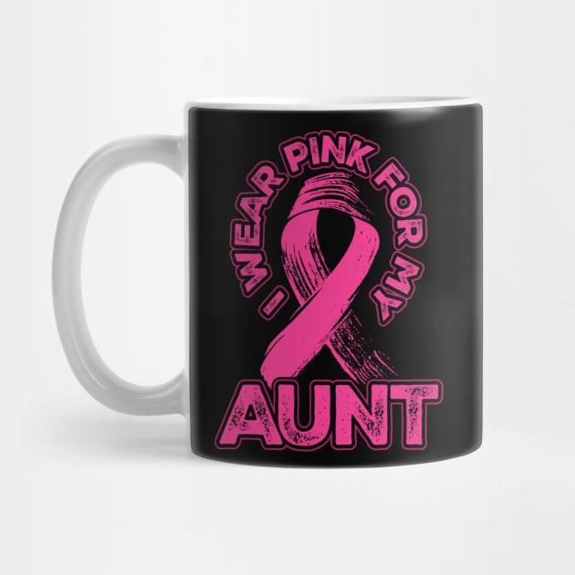 I wear pink for my Aunt by aneisha
